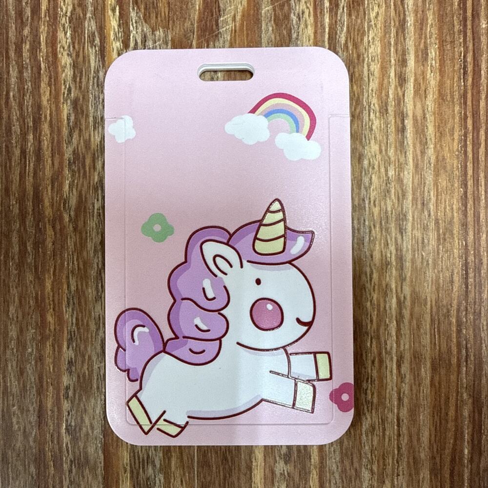 Baby Unicorn Badge ID Holder